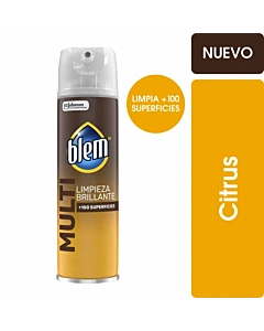Limpiador Multisuperficies Y Electrónicos Blem Citrus 360ml