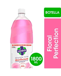 Limpiador Liquido Desinfectante De Superficies Lysoform Floral Botella 1.8l