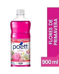 Limpiador Líquido Aromatizante Poett Flores De Primavera 900 Ml