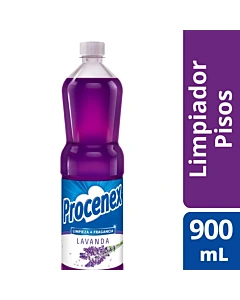 Limpiador Líquido Pisos Procenex 2 En 1 Lavanda 900 Ml