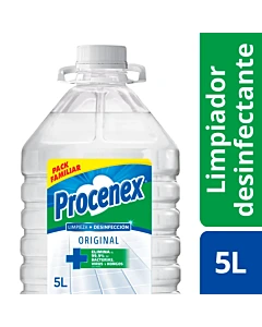 Limpiador Líquido Pisos Procenex Desinfectante Original 5lts