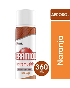 Lustramuebles Ceramicol Naranja 360 Ml