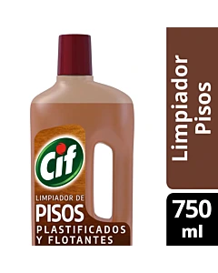 Limpiador Cif De Pisos Plastificados Y Flotantes 750ml