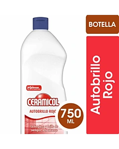Autobrillo Ceramicol Rojo 750ml