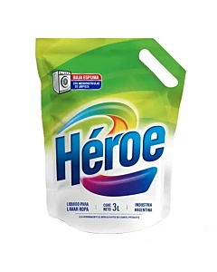 Jabon Liquido Heroe 3l
