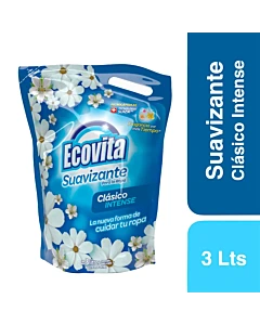 Suavizante Para Ropa Ecovita Clásico Intense 3 L