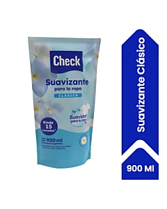 Suavizante Para Ropa Check Clásico 900 Ml