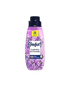 Suavizante Para Ropa Comfort Concentrado Explosión De Lavanda 500 Ml