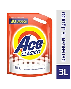 Jabón Líquido Ace Clásico 3 L