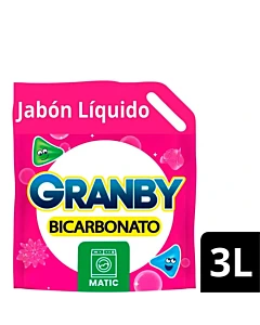 Jabón Líquido Granby Rosas 3 L