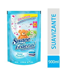 Suavizante Suave Federal Notas Florales 900 Ml