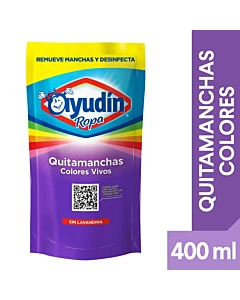 Quitamanchas Colores Vivos Repuesto Ayudín X 400 Ml