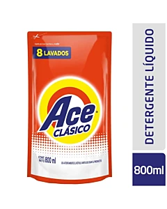 Jabón Líquido Ace Clásico 800 Ml