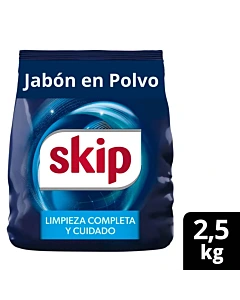 Jabon En Polvo Skip Bio Enzimas 2500g