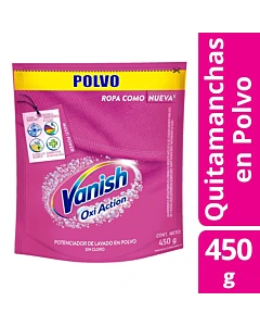 Quitamanchas En Polvo Vanish Potenciador Color 450 G