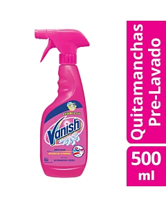 Quitamanchas Líquido Vanish Pre-Lavado Poder O2 500 Ml