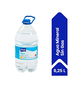 Bidón Agua Mineral Check Sin Gas 6.25 L