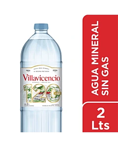 Agua Mineral Villavicencio Sin Gas 2 L