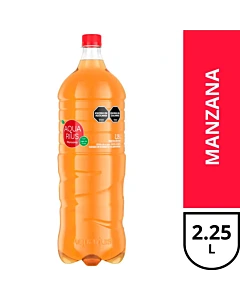 Agua Saborizada Aquarius Manzana 2,25 L