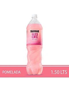 Agua Saborizada Sin Gas H2oh Sabor Pomelo 1,5 L