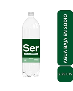 Agua Ser Baja En Sodio 2.25 L
