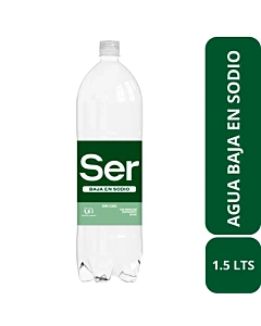 Agua Ser Baja En Sodio 1.5 L