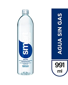 Agua Smartwater Sin Gas 991ml