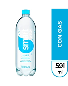 Agua Mineral Smartwater Con Gas 591 Ml