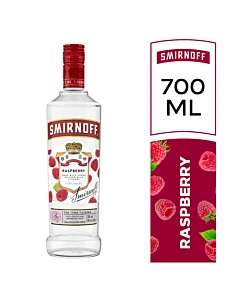Vodka Raspberry Smirnoff 700 Cc