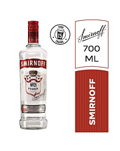 Vodka Tri Destilado Smirnoff 700 Cc