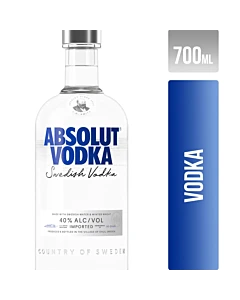 Vodka Absolut 700 Cc