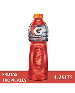 Bebida Isotónica Gatorade Sabor Frutas Tropicales 1.25 L