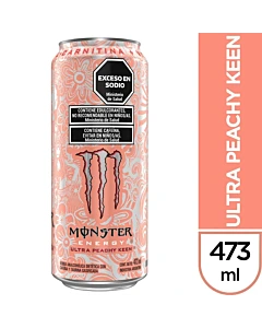 Bebida Energizante Monster Ultra Pachy Keen 473 Ml