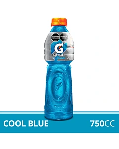 Bebida Isotónica Gatorade Sabor Cool Blue 750ml
