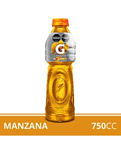 Bebida Isotónica Gatorade Sabor Manzana 750ml