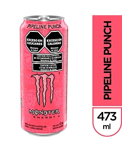 Bebida Energizante Monster Pipeline Punch 473 Ml