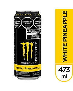 Bebida Energizante Monster Reserve White Pineapple 473 Ml