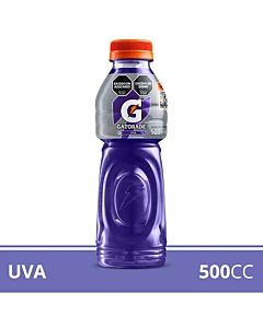 Bebida Isotónica Gatorade Sabor Uva 500ml