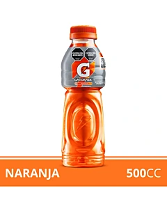 Bebida Isotónica Gatorade Sabor Naranja 500ml