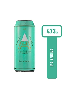 Cerveza Rubia Andes Origen Ipa Lata 473ml