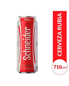 Cerveza Rubia Schneider 710 Ml