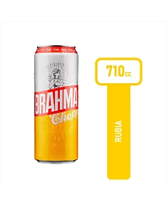 Cerveza Rubia Brahma 710 Ml