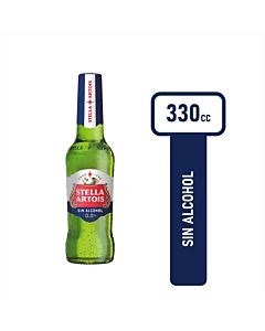Cerveza Rubia Stella Artois Sin Alcohol 330 Ml
