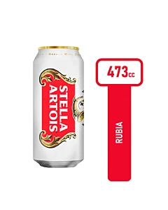 Cerveza Rubia Stella Artois Pura Malta 473 Cc