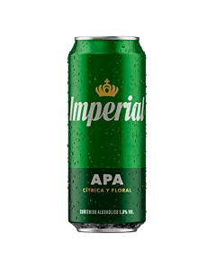 Cerveza Rubia Imperial Apa 473 Ml