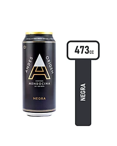 Cerveza Negra Origen Lata Andes 473 Cc