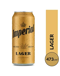 Cerveza Rubia Imperial 473 Ml