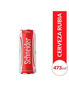 Cerveza Rubia Schneider 473 Ml