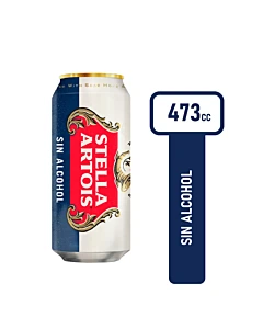 Cerveza Rubia Stella Artois Sin Alcohol 473 Ml