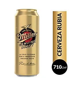 Cerveza Rubia Miller 710ml